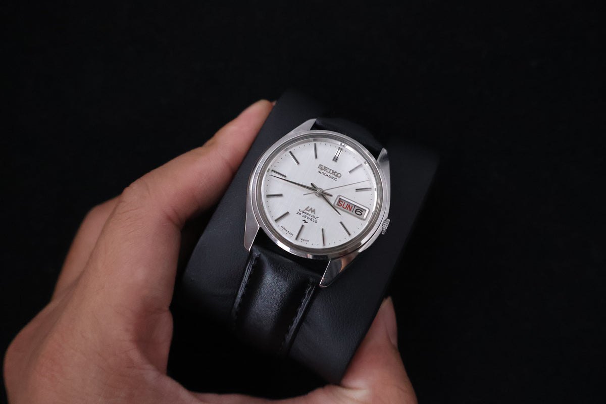 (SERVICED) Rare Vintage 1970 Seiko Lord Matic Special 23 Jewels 5206-6010