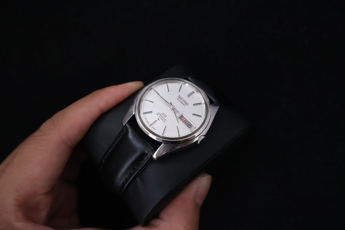 (SERVICED) Rare Vintage 1970 Seiko Lord Matic Special 23 Jewels 5206-6010