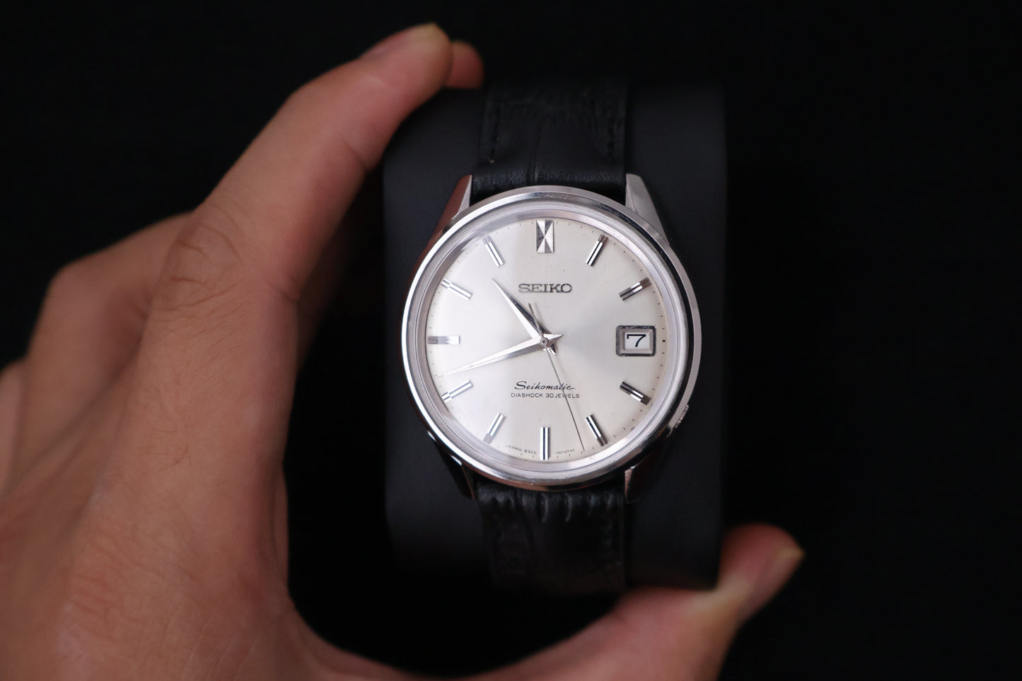 (SERVICED) Rare Vintage 1965 Seiko Seikomatic Dolphin 30 Jewels 8305-0020