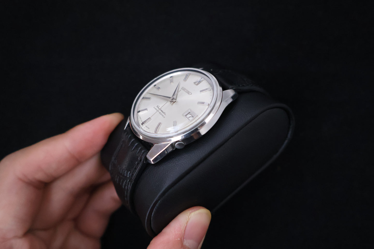 (SERVICED) Rare Vintage 1965 Seiko Seikomatic Dolphin 30 Jewels 8305-0020