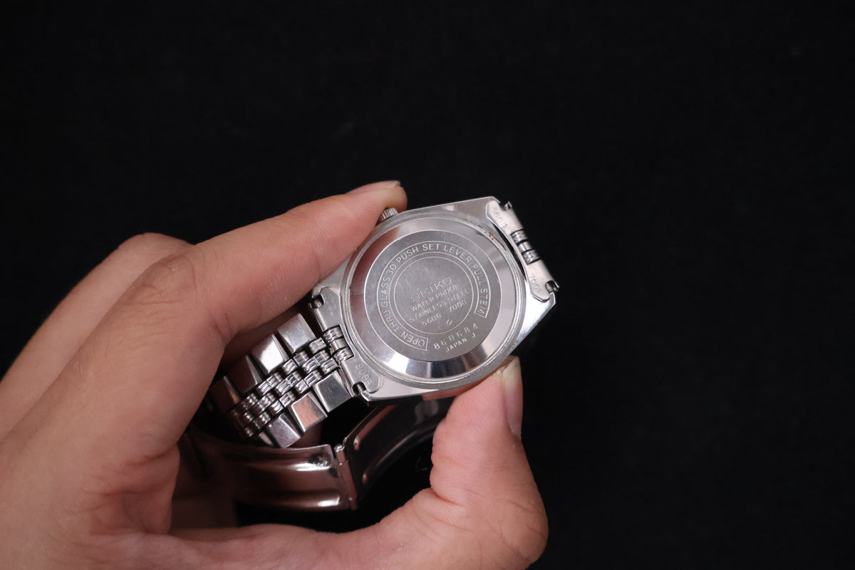 (SERVICED) Rare Vintage 1968 Seiko Lord Matic 25 Jewels 5606-7000