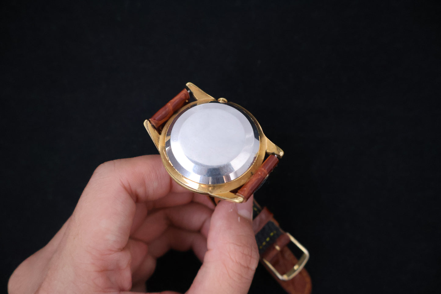 (SERVICED) Vintage 1964 Seiko Sportsmatic Calendar 820 EGP 17 Jewels