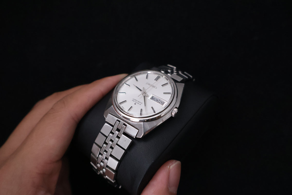 (SERVICED) Rare Vintage 1968 Seiko Lord Matic 25 Jewels 5606-7000
