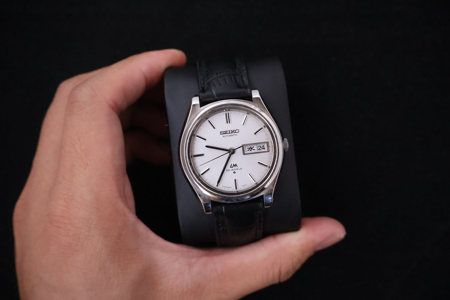 (SERVICED) Rare Vintage 1972 Seiko Lord Matic 23 Jewels 5606-7070