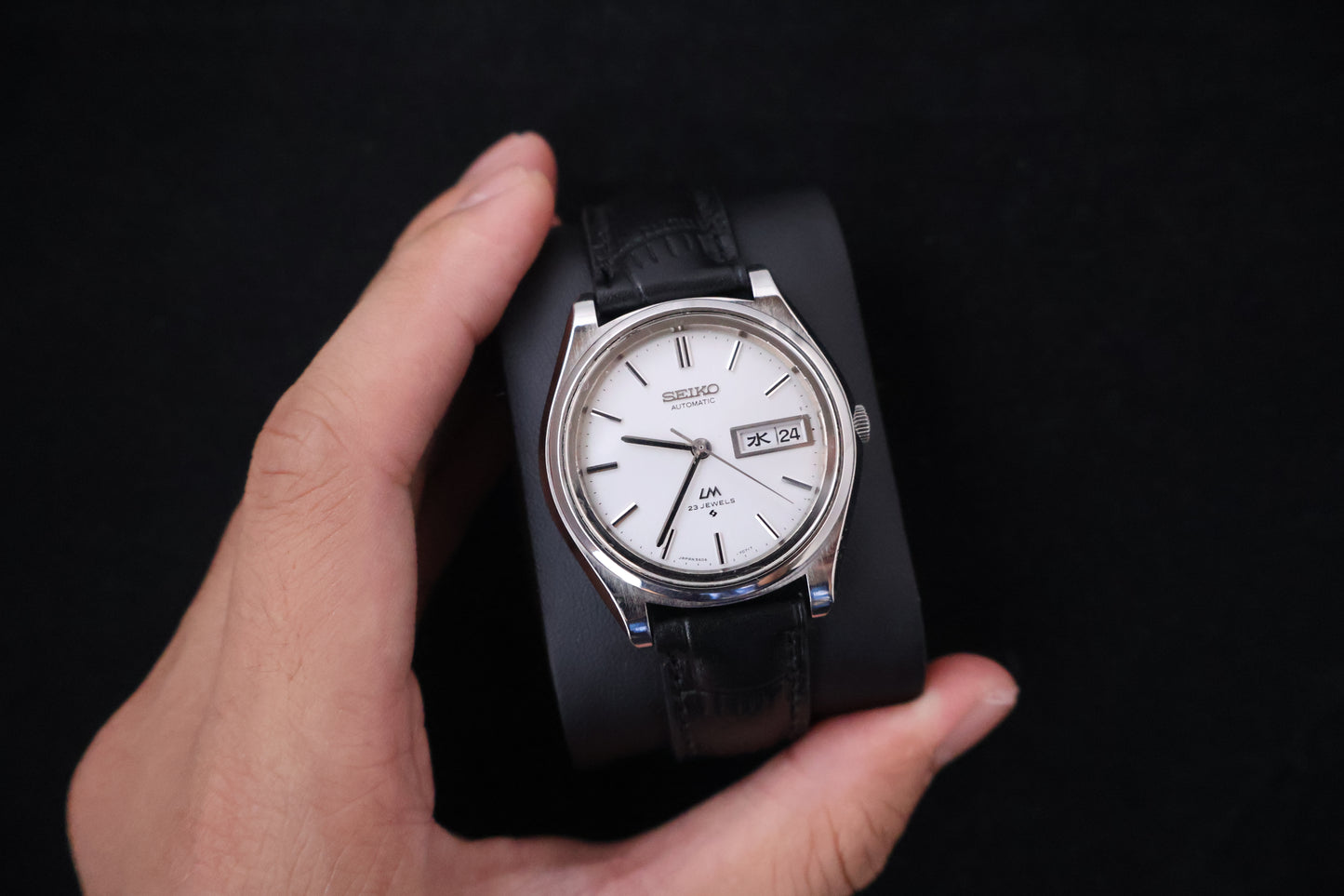 (SERVICED) Rare Vintage 1972 Seiko Lord Matic 23 Jewels 5606-7070