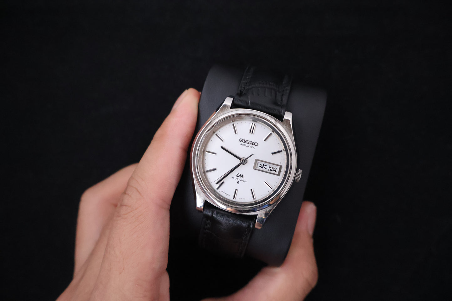 (SERVICED) Rare Vintage 1972 Seiko Lord Matic 23 Jewels 5606-7070