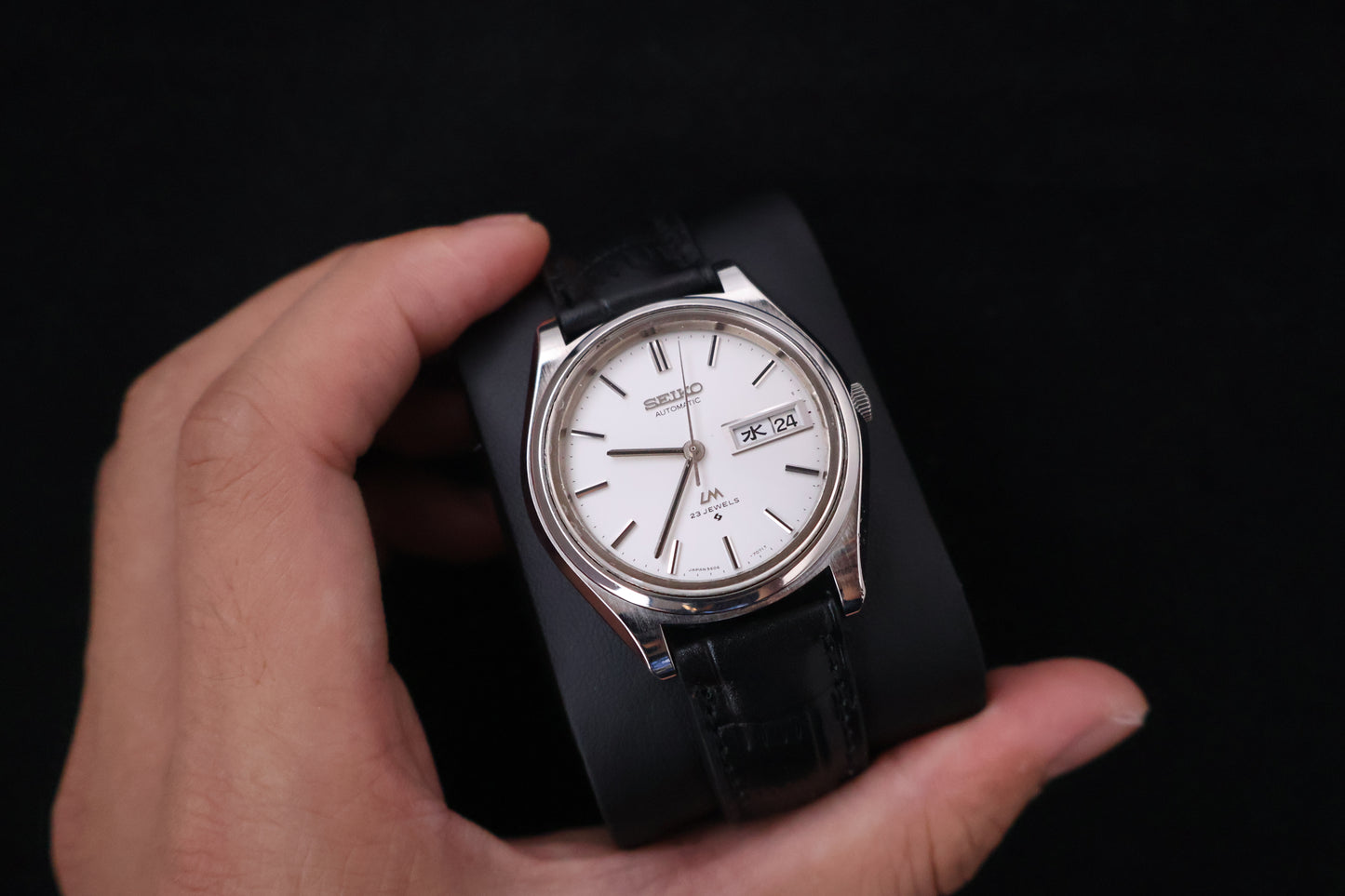 (SERVICED) Rare Vintage 1972 Seiko Lord Matic 23 Jewels 5606-7070