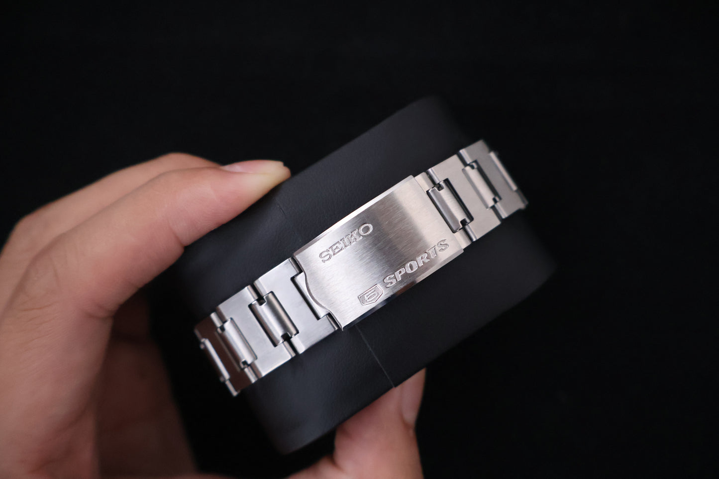 (SERVICED) Rare Vintage 1971 Seiko 5 Sports Speed-Timer Flyback JDM 21 Jewels 7017-6040