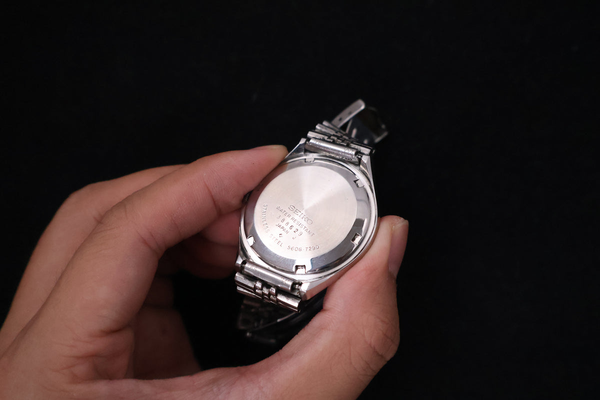 (SERVICED) Rare Vintage 1973 Seiko Lord Matic LM 25 Jewels 5606-7290