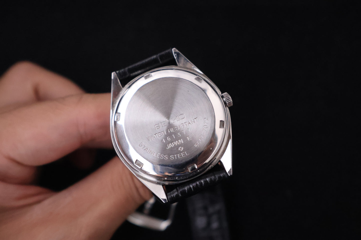 (SERVICED) Rare Vintage 1974 Seiko Lord Matic Blue Dial 23 Jewels 5606-7072