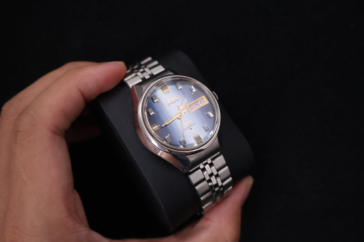 (SERVICED) Rare Vintage 1973 Seiko Lord Matic LM 25 Jewels 5606-7290