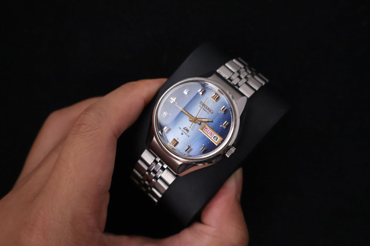 (SERVICED) Rare Vintage 1973 Seiko Lord Matic LM 25 Jewels 5606-7290