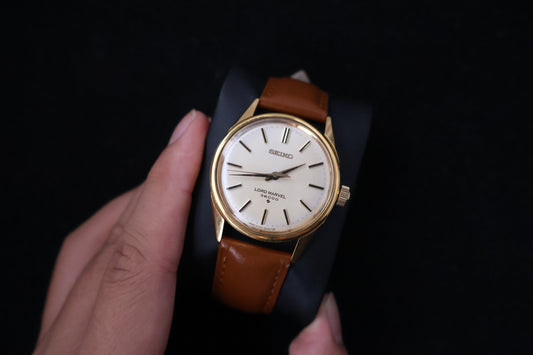 (SERVICED) Rare Vintage 1973 Seiko Lord Marvel 36000 Hi-Beat 23 Jewels 5740-8000