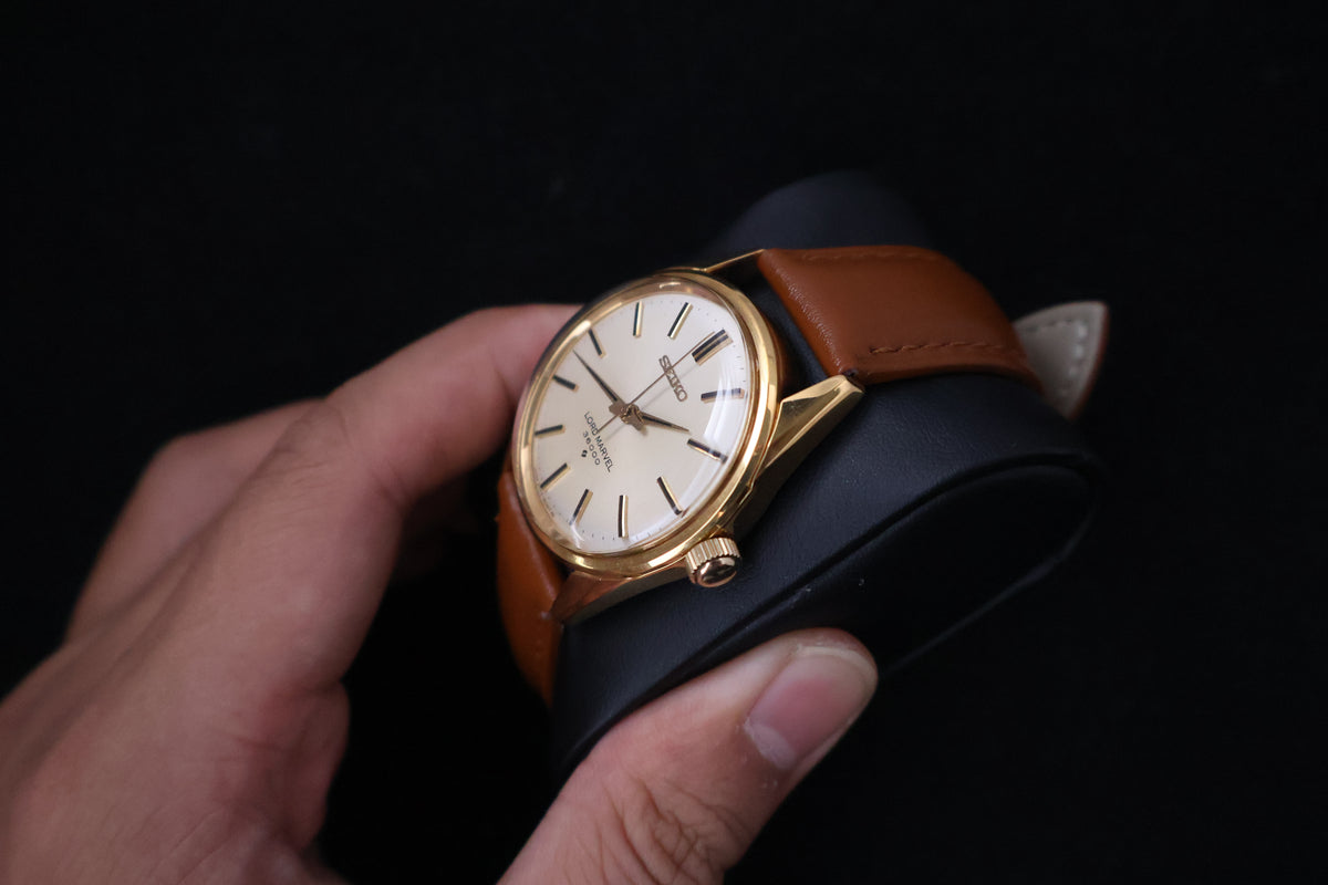 (SERVICED) Rare Vintage 1973 Seiko Lord Marvel 36000 Hi-Beat 23 Jewels 5740-8000