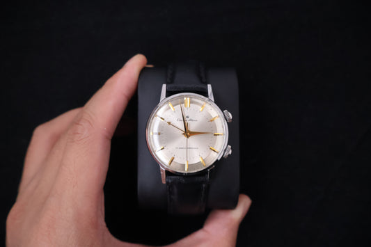 (SERVICED) Rare Vintage 1965 Citizen Alarm 4H Parashock 17 Jewels - 1507062