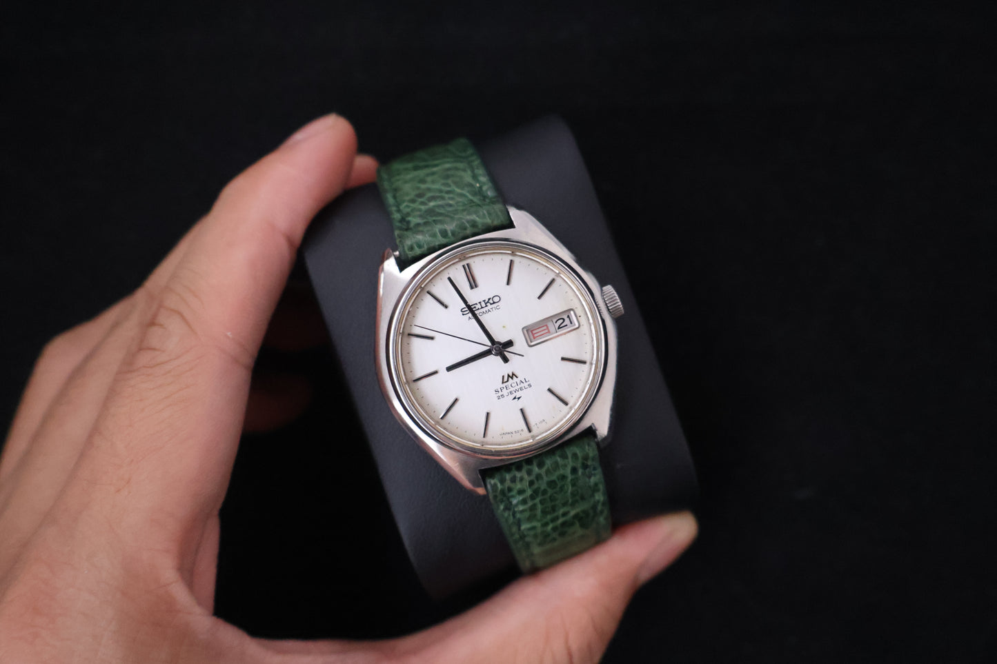 (SERVICED) Rare Vintage 1974 Seiko Lord Matic LM Special 25 Jewels 5216-7100
