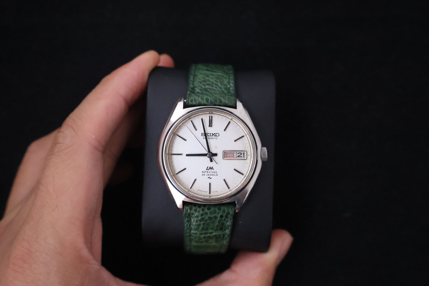 (SERVICED) Rare Vintage 1974 Seiko Lord Matic LM Special 25 Jewels 5216-7100