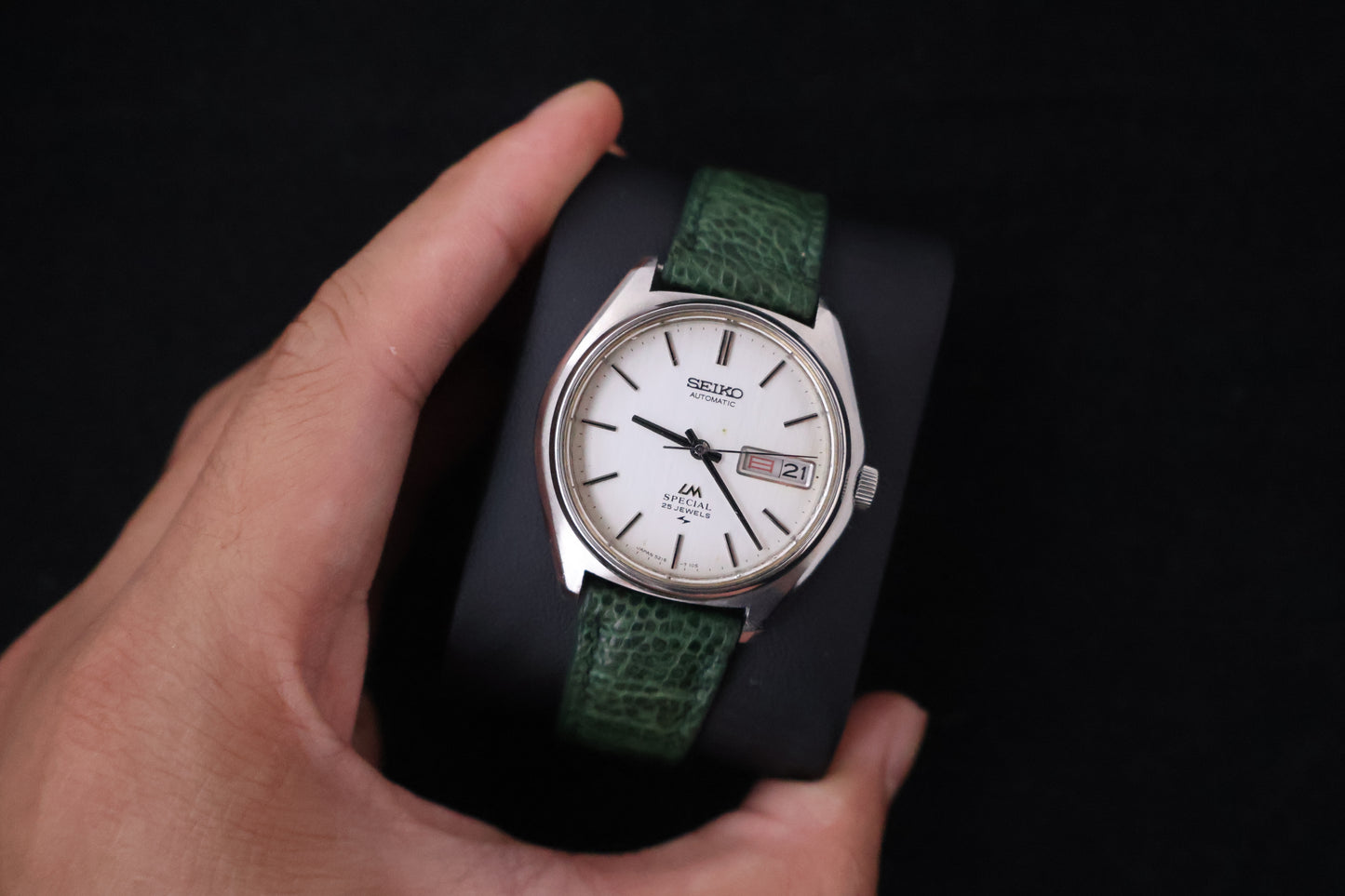 (SERVICED) Rare Vintage 1974 Seiko Lord Matic LM Special 25 Jewels 5216-7100