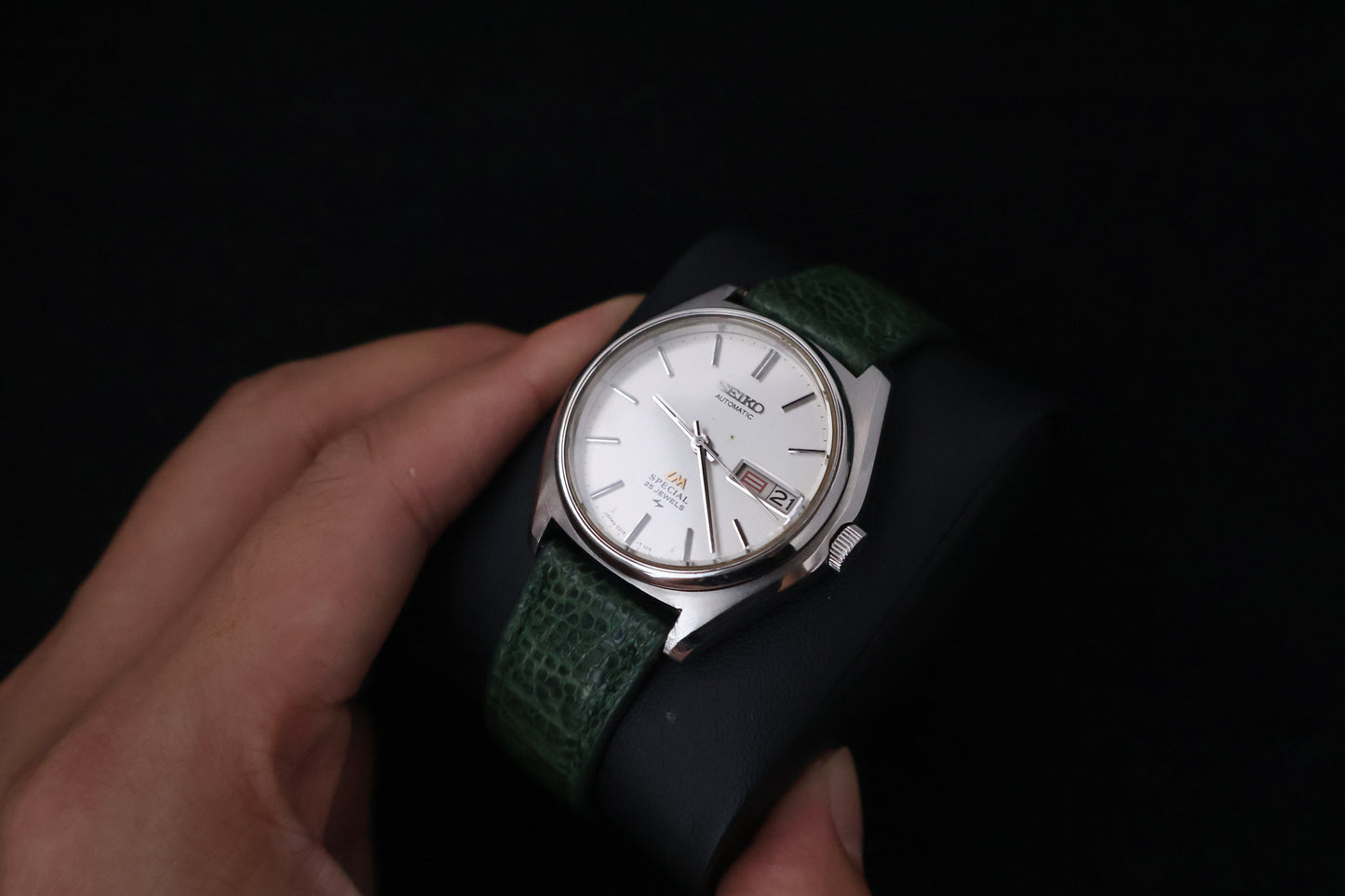 (SERVICED) Rare Vintage 1974 Seiko Lord Matic LM Special 25 Jewels 5216-7100