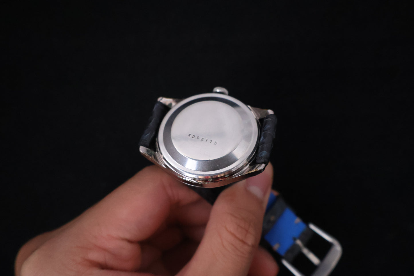 (SERVICED) Rare Vintage 1964 Seiko Crown Diashock 21 Jewels - 57-8000