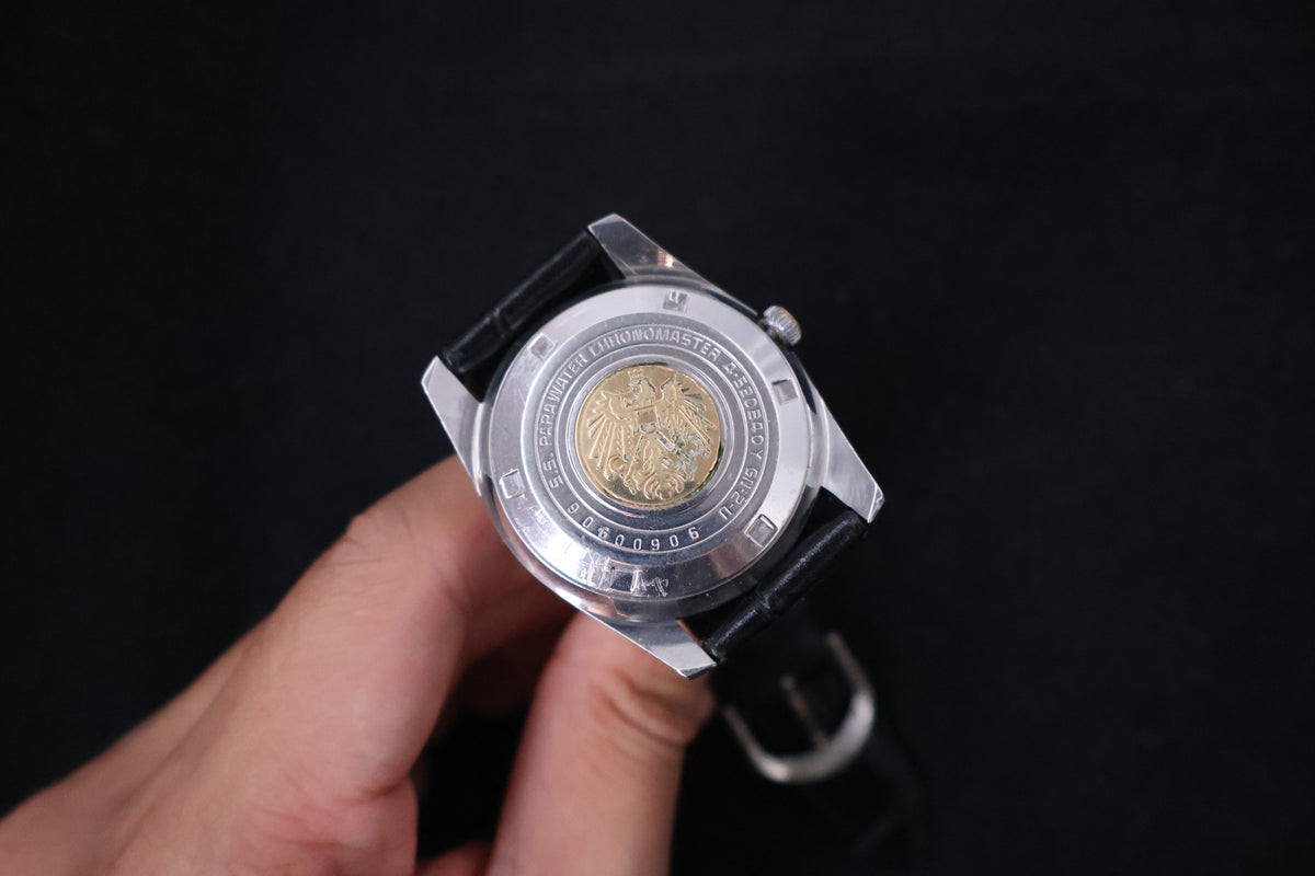 (SERVICED) Rare Vintage 1969 Citizen Chrono Master Gold Medallion 33 Jewels - 4-520840 Y