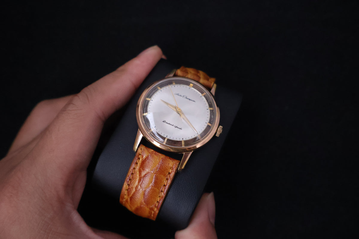 (SERVICED) Rare Vintage 1960s Seiko Champion EGP 20 Microns 17 Jewels - J14082