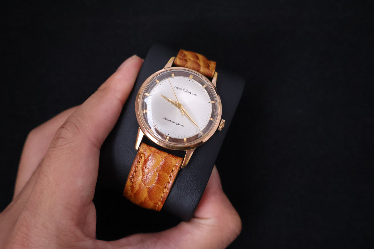 (SERVICED) Rare Vintage 1960s Seiko Champion EGP 20 Microns 17 Jewels - J14082