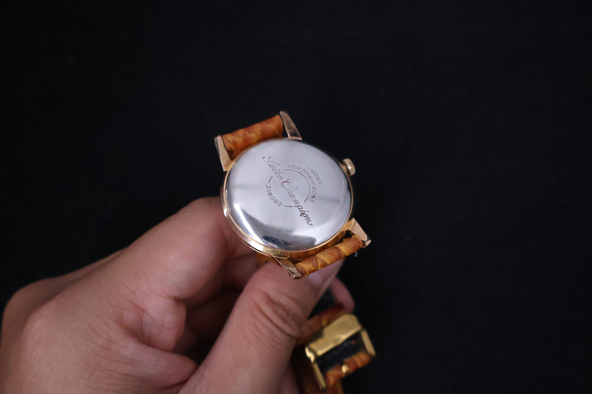 (SERVICED) Rare Vintage 1960s Seiko Champion EGP 20 Microns 17 Jewels - J14082