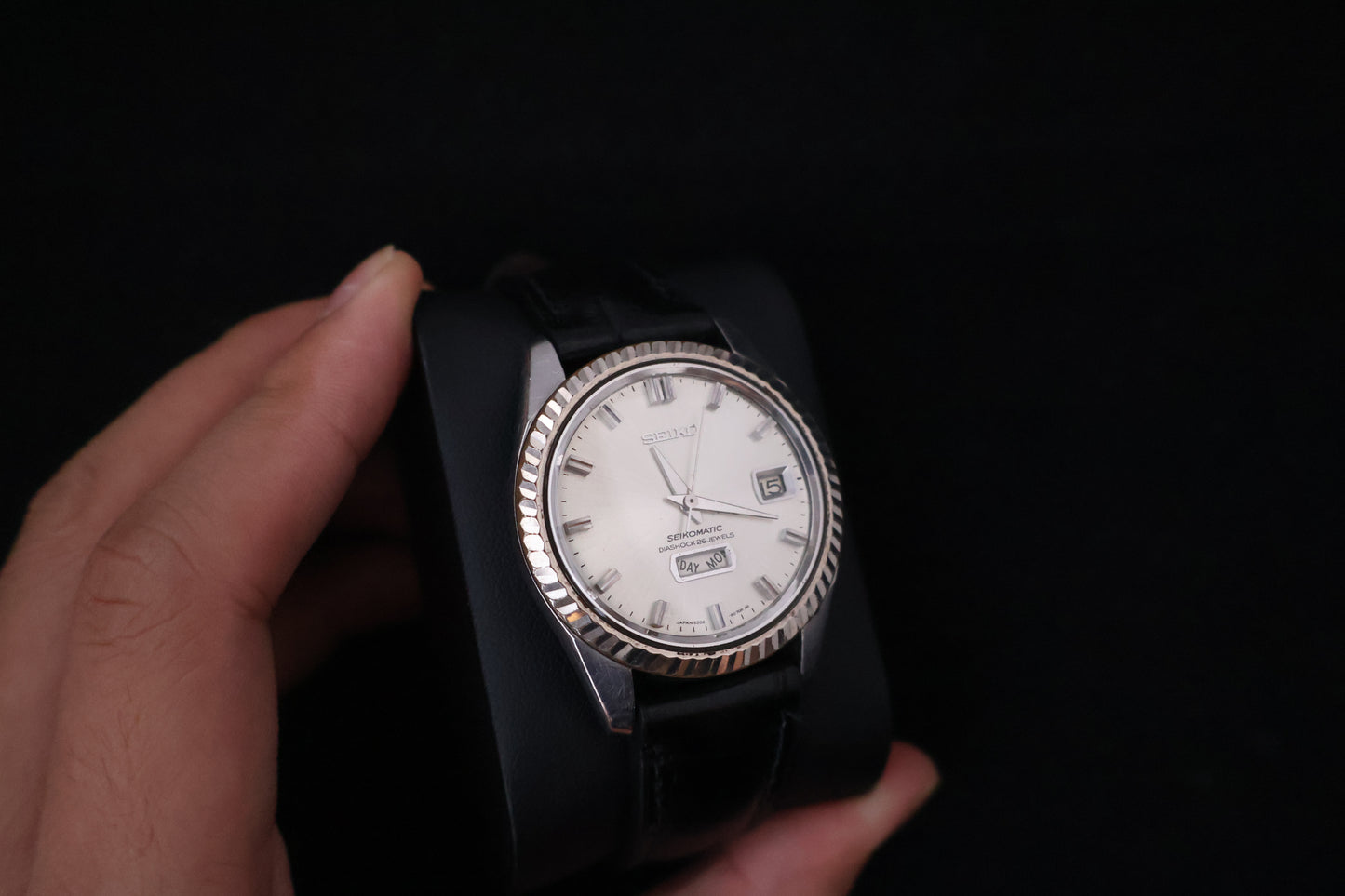 (SERVICED) Rare Vintage 1966 Seiko Seikomatic Weekdater 26 Jewels 6206-8170