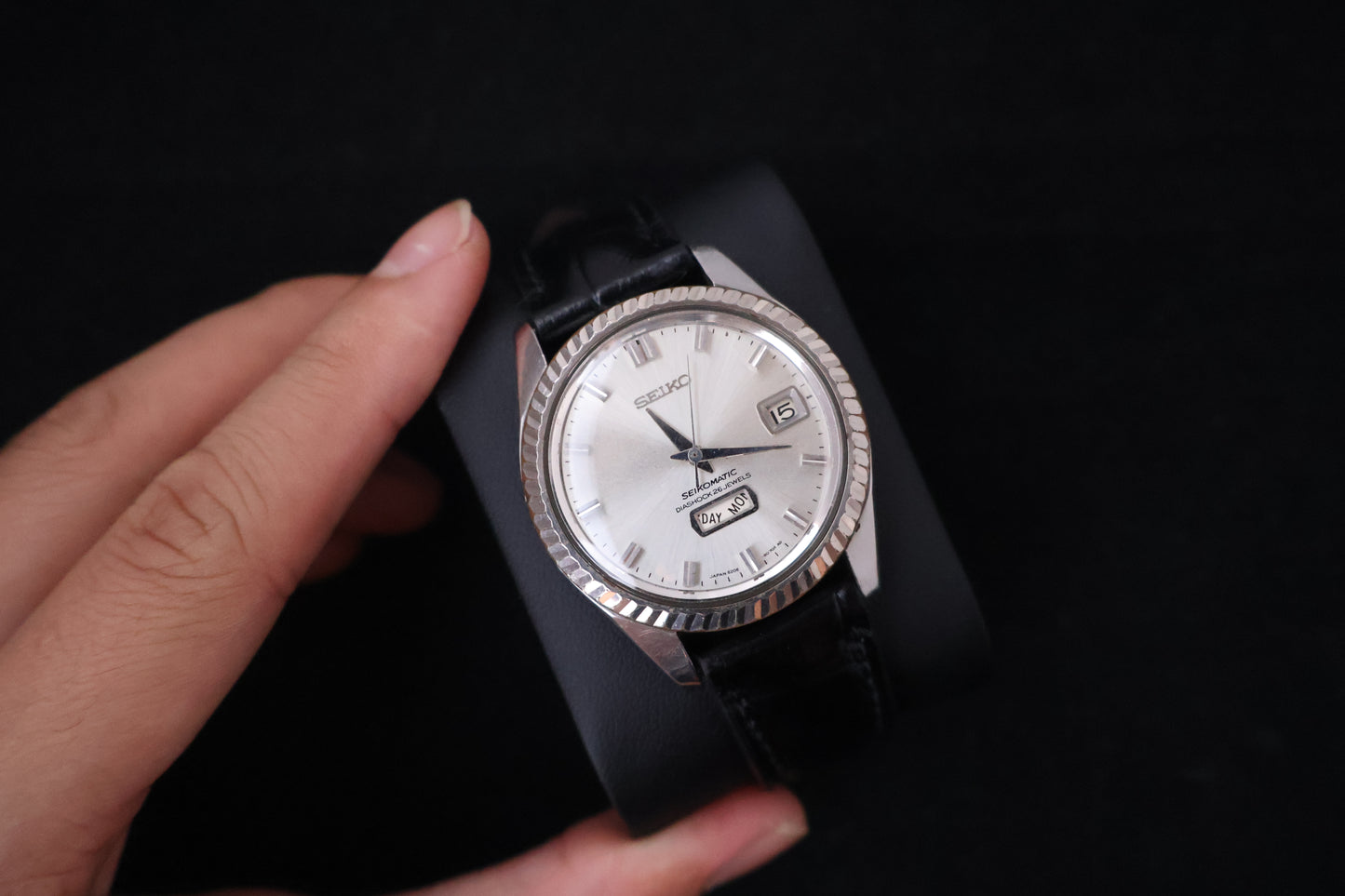 (SERVICED) Rare Vintage 1966 Seiko Seikomatic Weekdater 26 Jewels 6206-8170