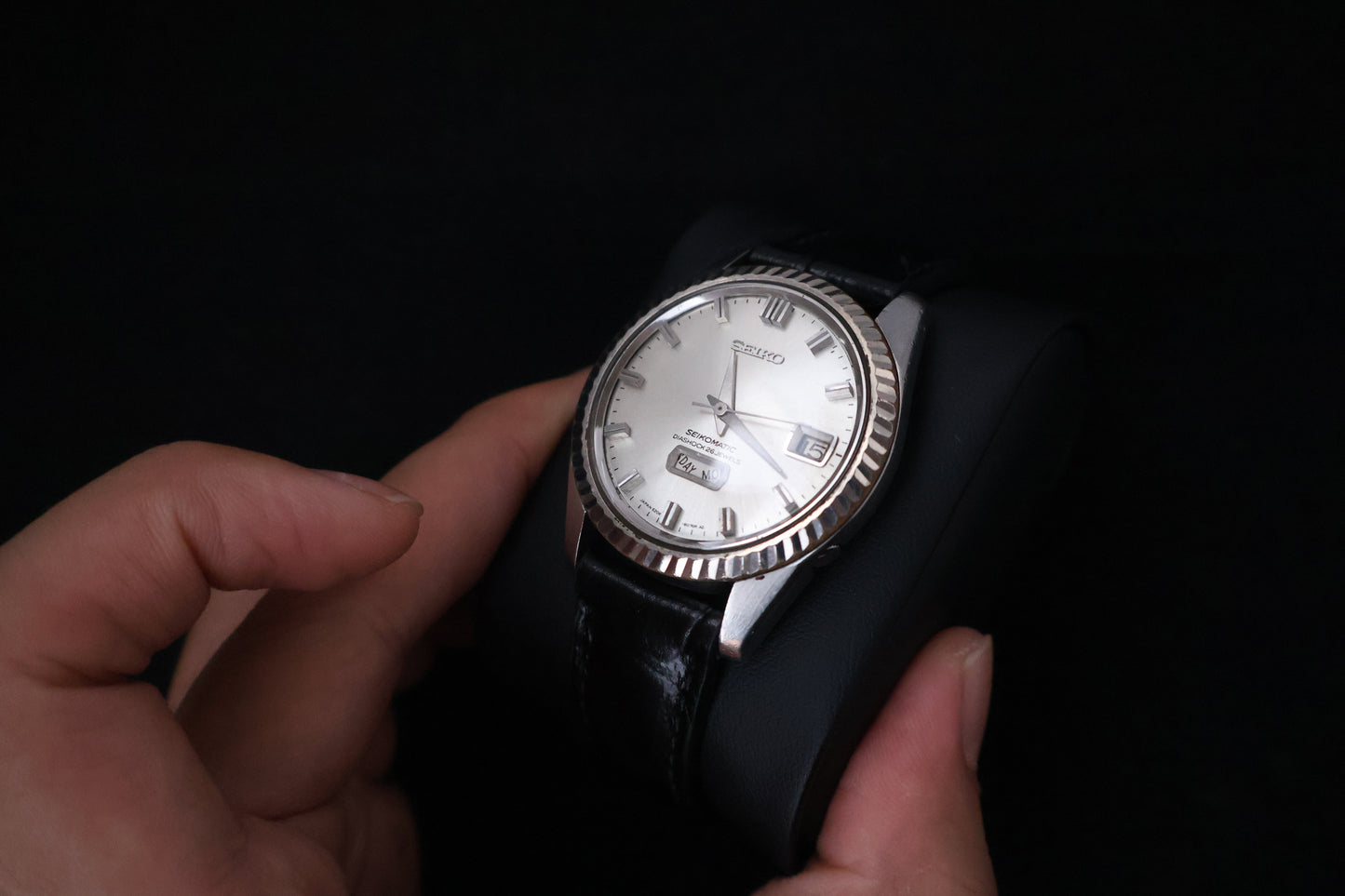 (SERVICED) Rare Vintage 1966 Seiko Seikomatic Weekdater 26 Jewels 6206-8170
