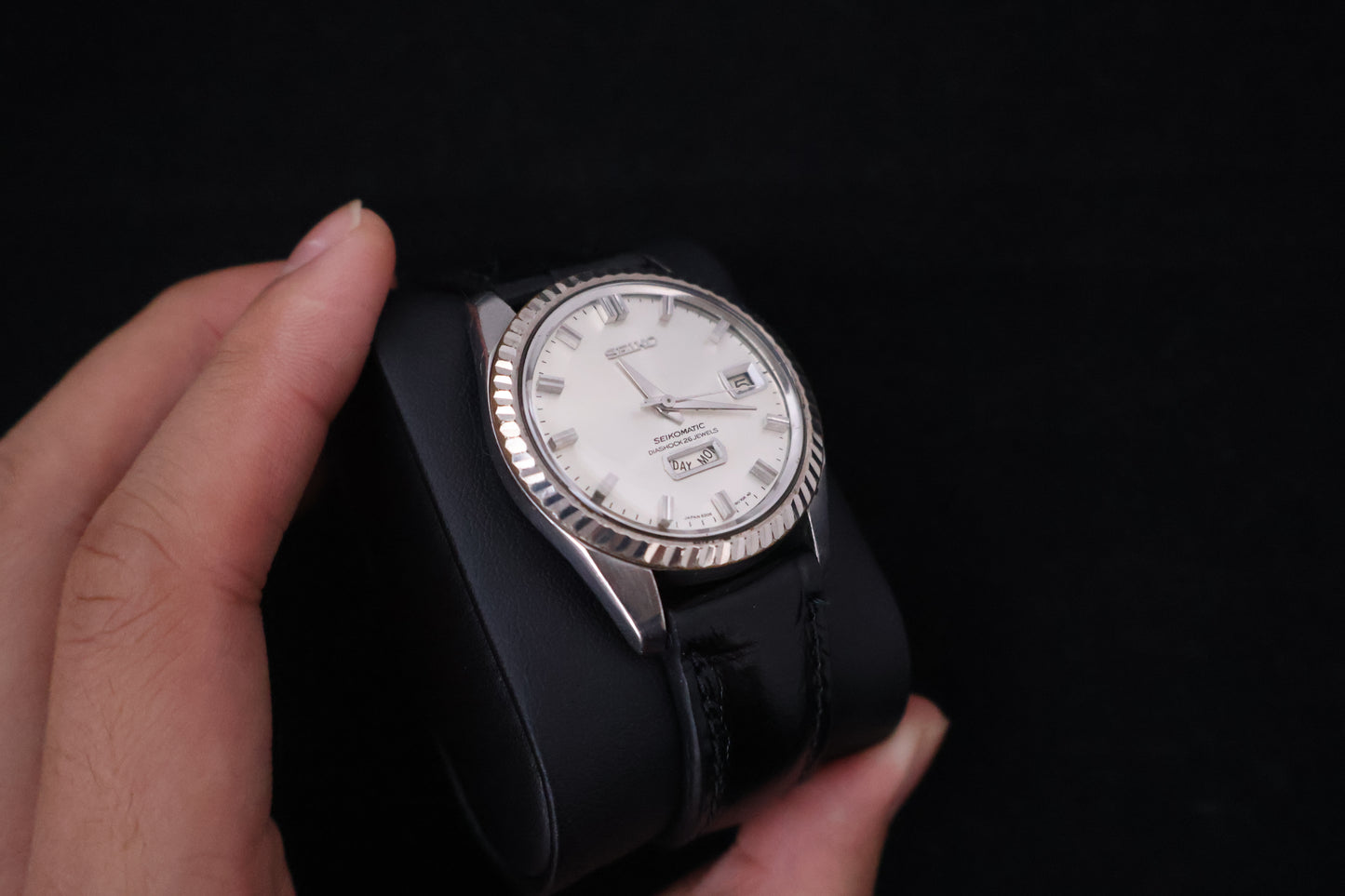 (SERVICED) Rare Vintage 1966 Seiko Seikomatic Weekdater 26 Jewels 6206-8170