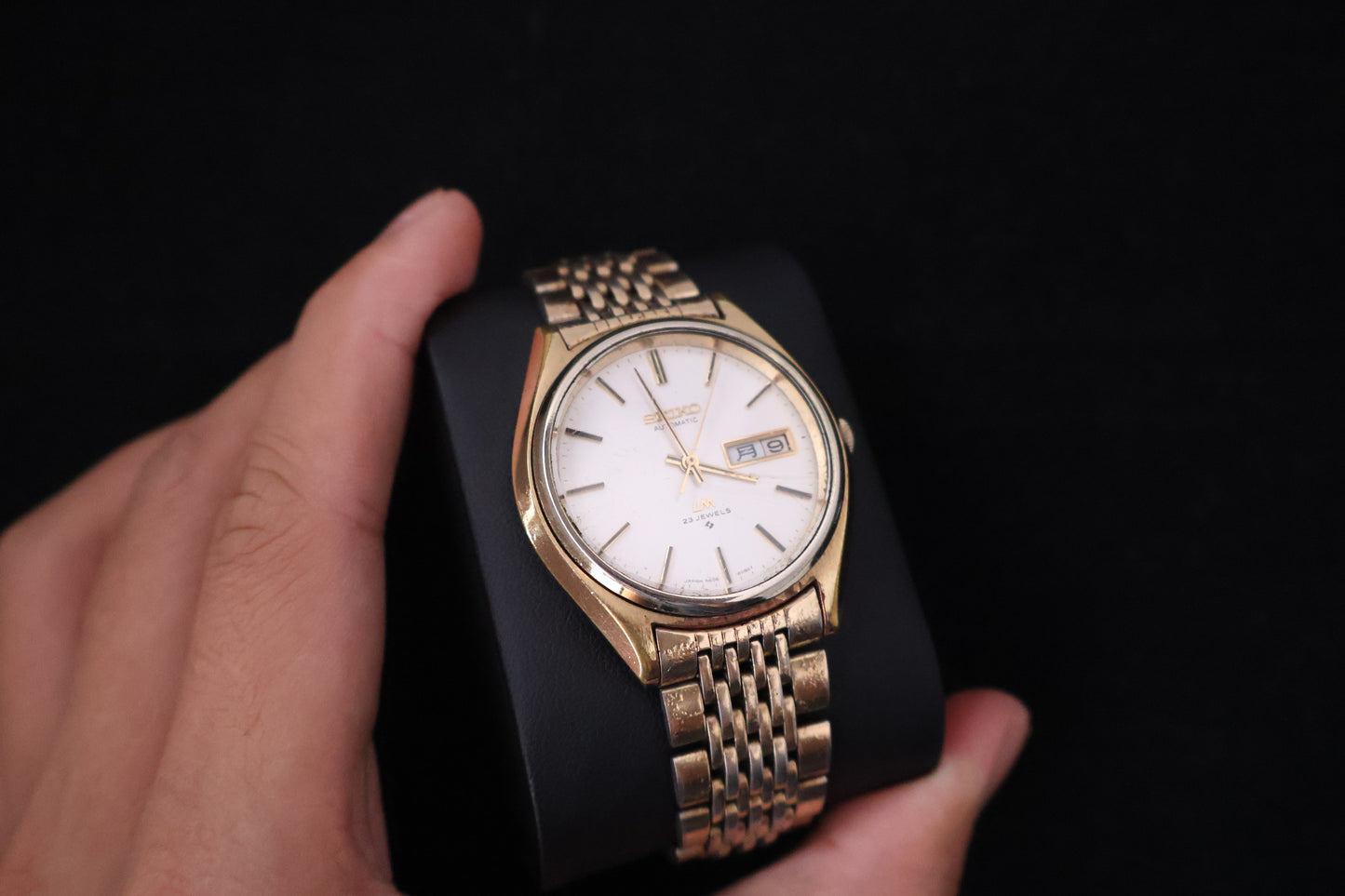 (SERVICED) Rare Vintage 1975 Seiko Lord Matic LM 23 Jewels SGP 5606-8051