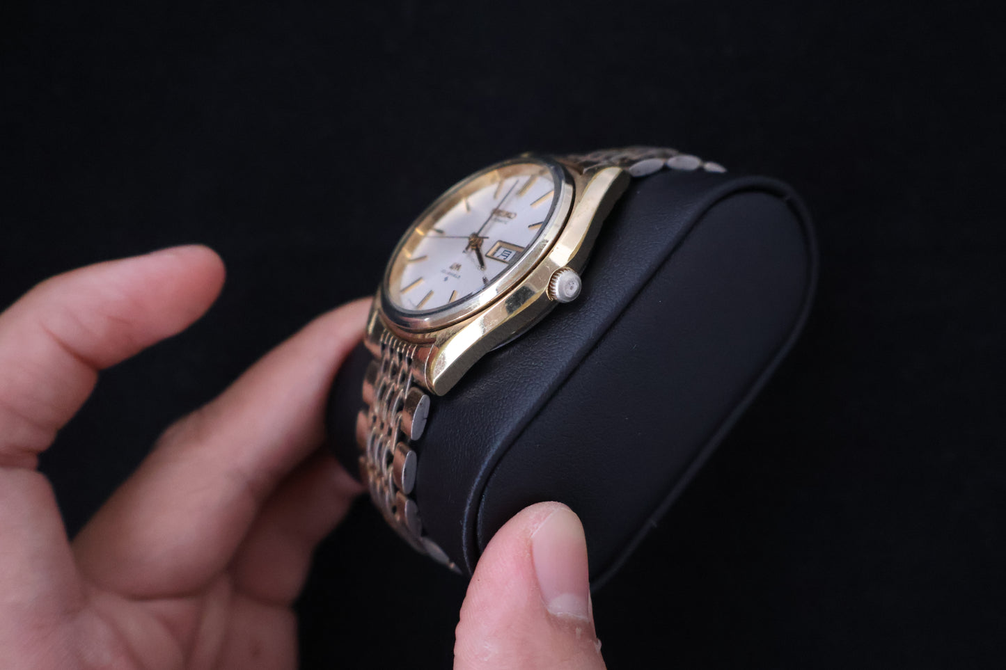 (SERVICED) Rare Vintage 1975 Seiko Lord Matic LM 23 Jewels SGP 5606-8051