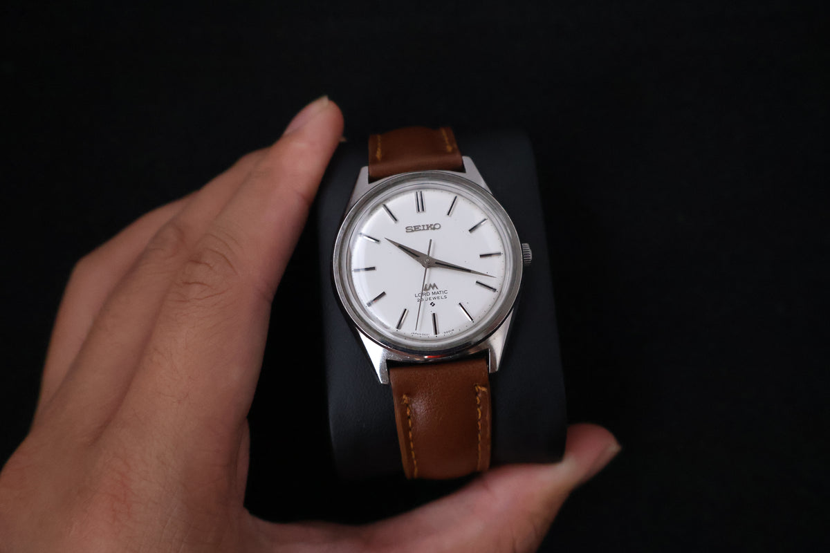 (SERVICED) Rare Vintage 1974 Seiko Lord Matic LM 23 Jewels 5601-9000