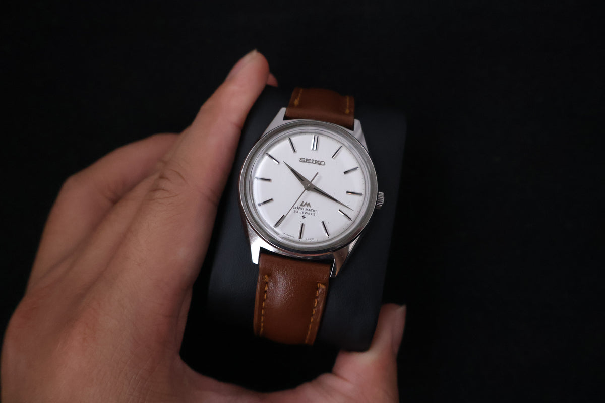 (SERVICED) Rare Vintage 1974 Seiko Lord Matic LM 23 Jewels 5601-9000