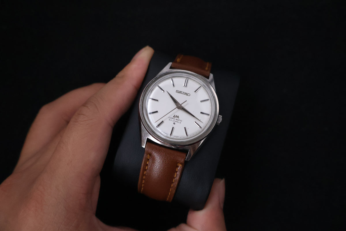 (SERVICED) Rare Vintage 1974 Seiko Lord Matic LM 23 Jewels 5601-9000