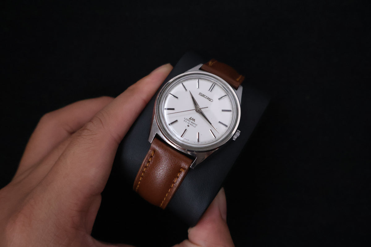 (SERVICED) Rare Vintage 1974 Seiko Lord Matic LM 23 Jewels 5601-9000