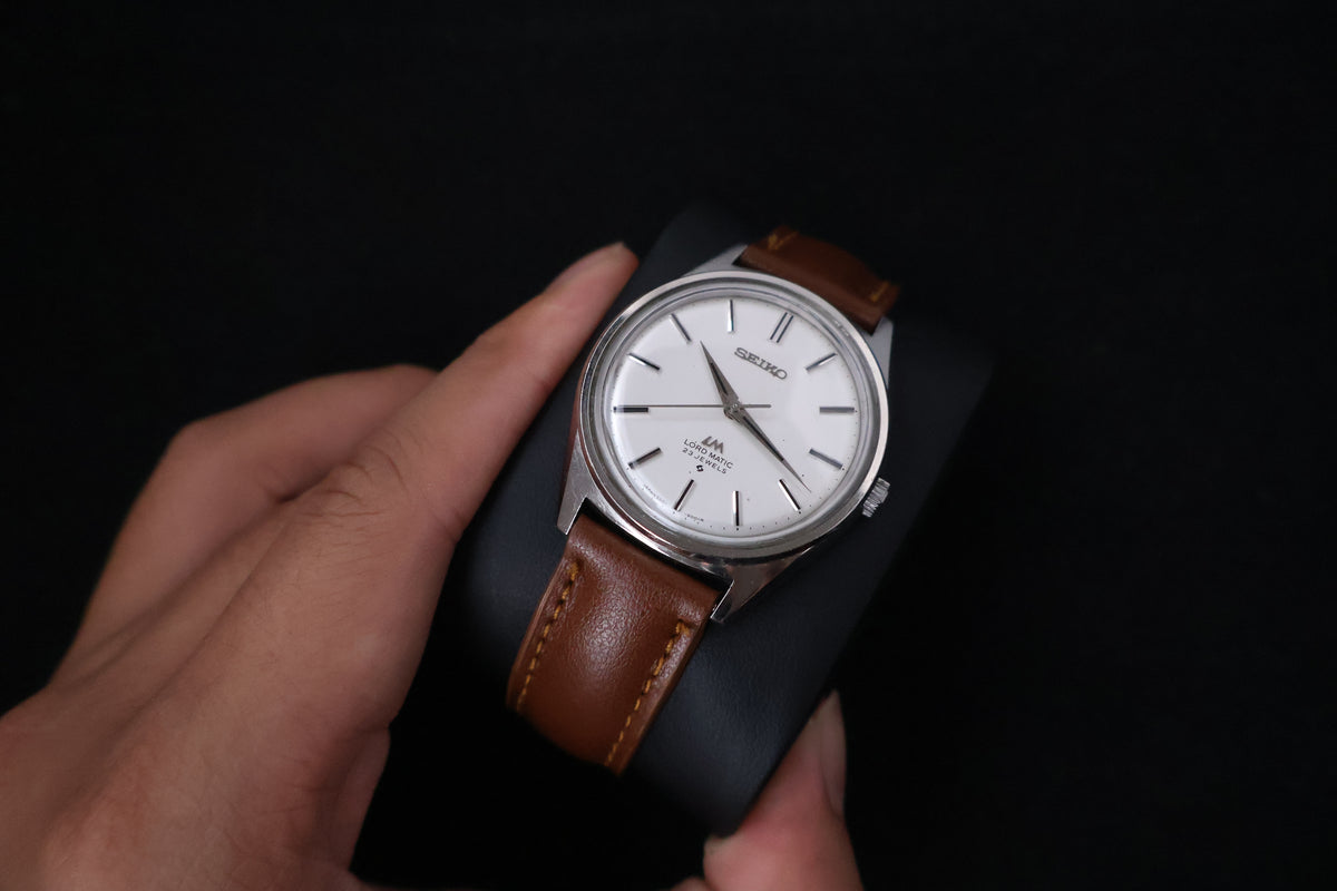 (SERVICED) Rare Vintage 1974 Seiko Lord Matic LM 23 Jewels 5601-9000