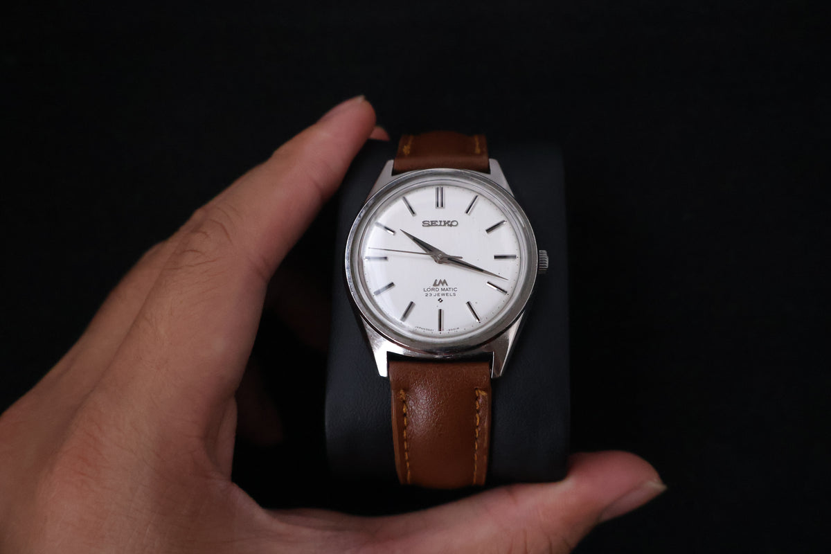 (SERVICED) Rare Vintage 1974 Seiko Lord Matic LM 23 Jewels 5601-9000