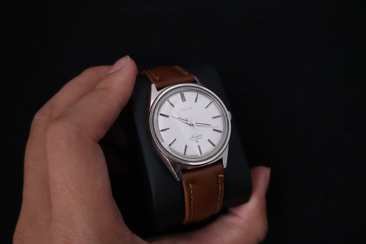 (SERVICED) Rare Vintage 1974 Seiko Lord Matic LM 23 Jewels 5601-9000