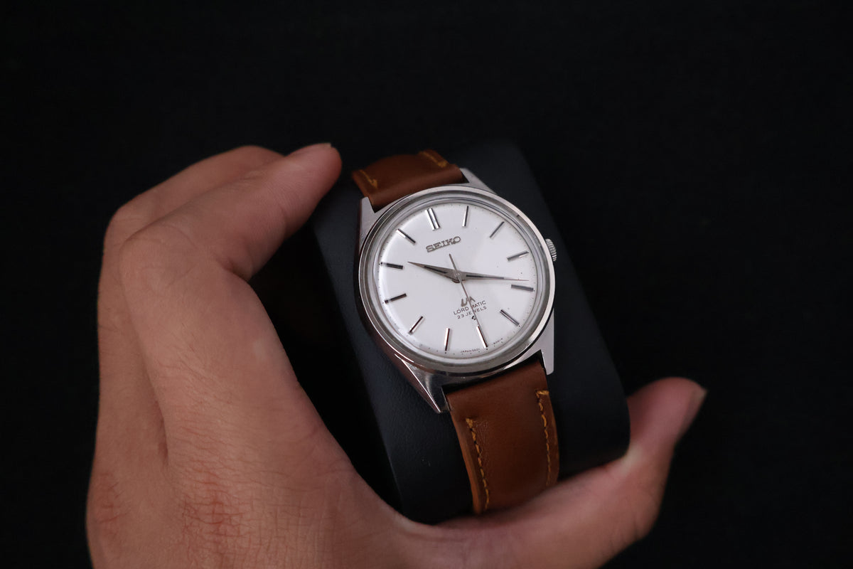 (SERVICED) Rare Vintage 1974 Seiko Lord Matic LM 23 Jewels 5601-9000