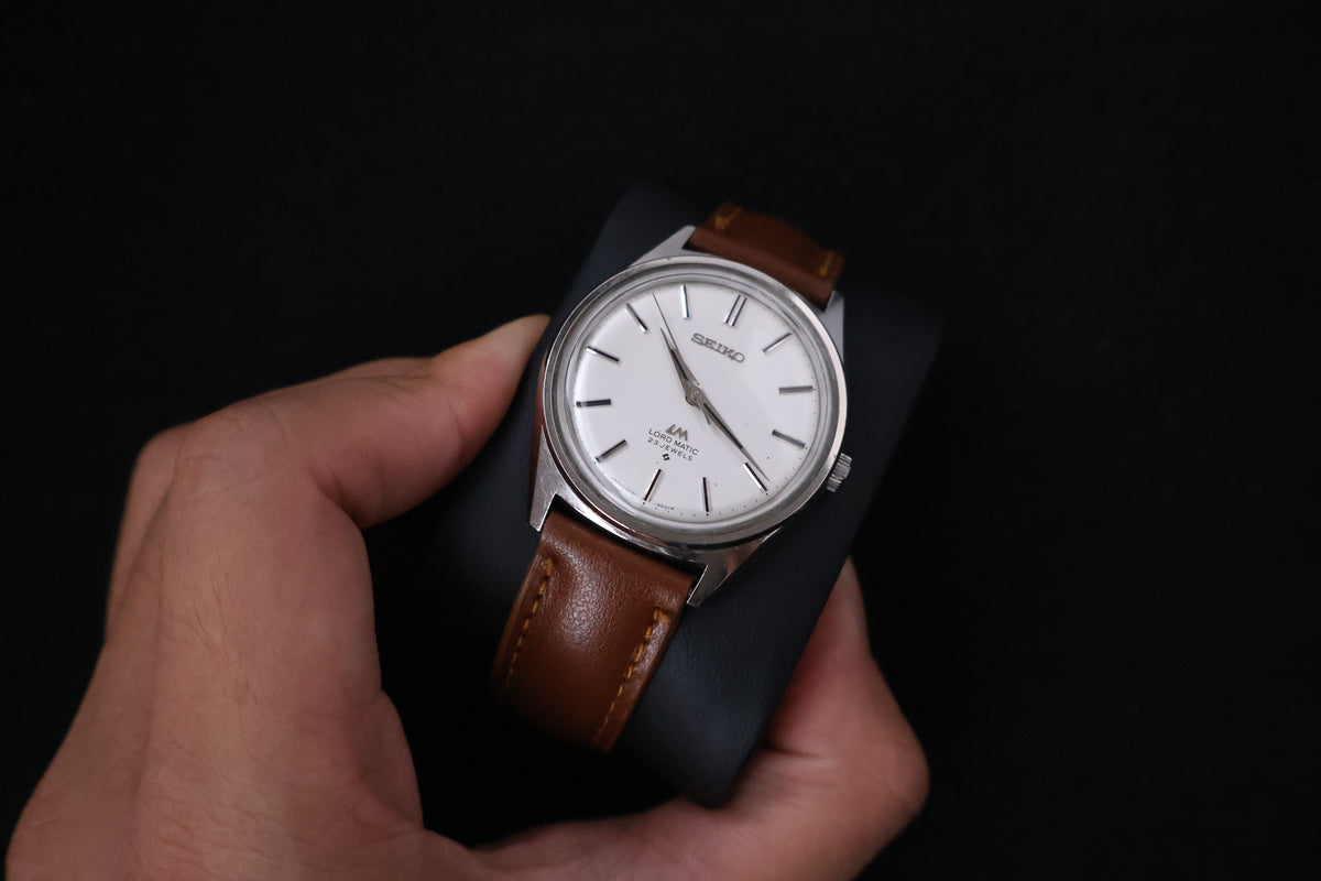 (SERVICED) Rare Vintage 1974 Seiko Lord Matic LM 23 Jewels 5601-9000