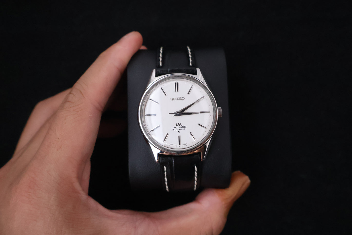 (SERVICED) Rare Vintage 1972 Seiko Lord Matic LM 23 Jewels 5601-9000