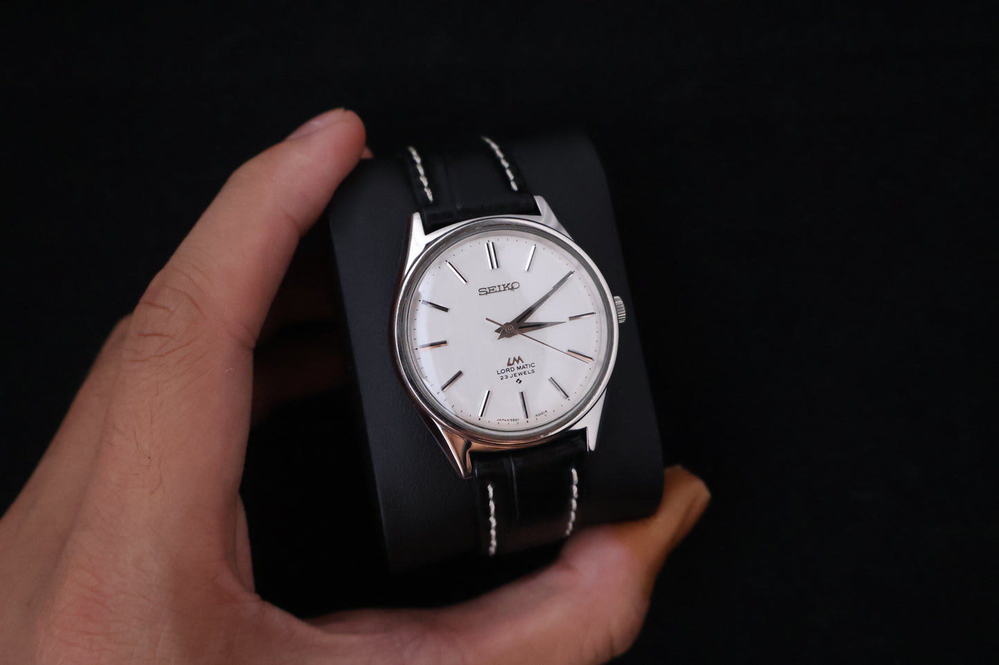 (SERVICED) Rare Vintage 1972 Seiko Lord Matic LM 23 Jewels 5601-9000
