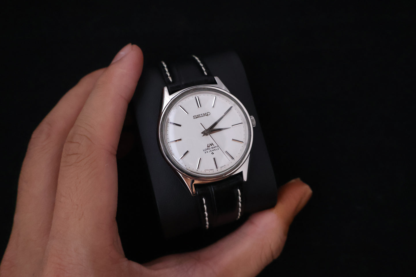 (SERVICED) Rare Vintage 1972 Seiko Lord Matic LM 23 Jewels 5601-9000