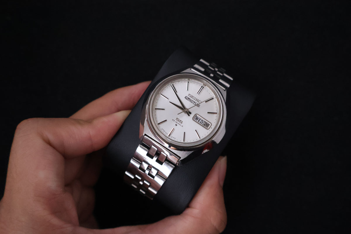 (SERVICED) Rare Vintage 1973 Seiko 5 Actus SS 23 Jewels 6106-7580