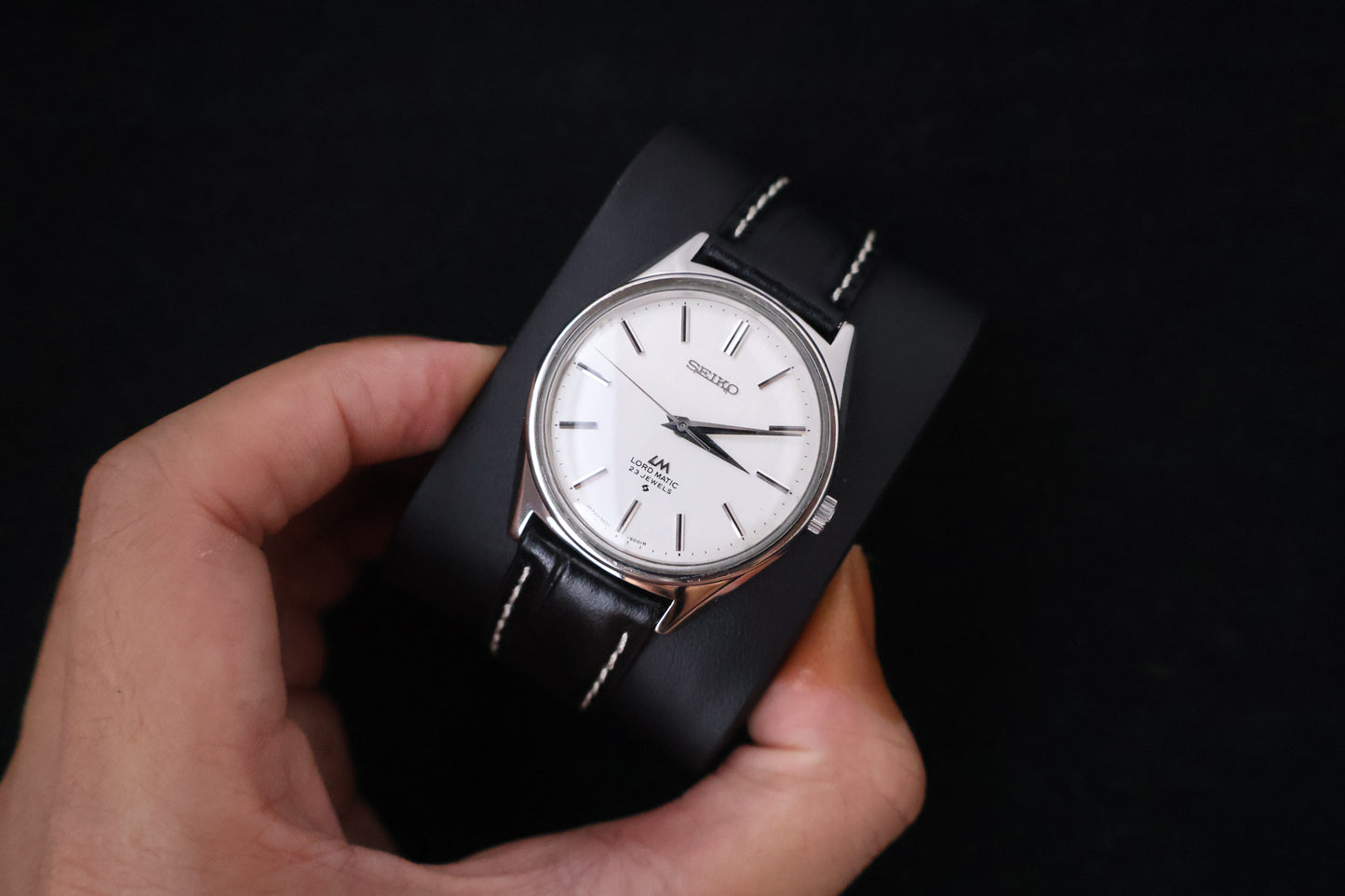 (SERVICED) Rare Vintage 1972 Seiko Lord Matic LM 23 Jewels 5601-9000
