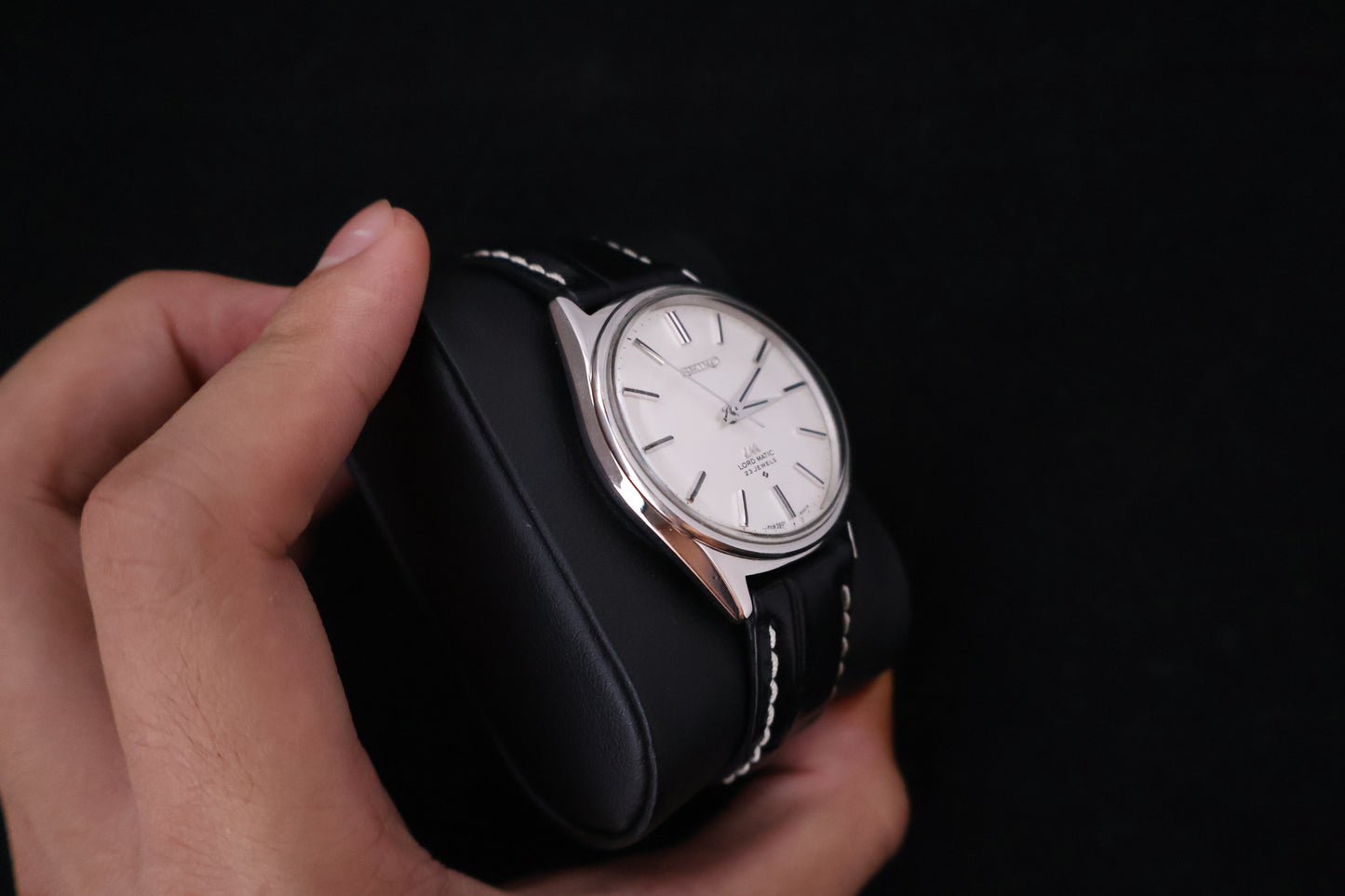 (SERVICED) Rare Vintage 1972 Seiko Lord Matic LM 23 Jewels 5601-9000