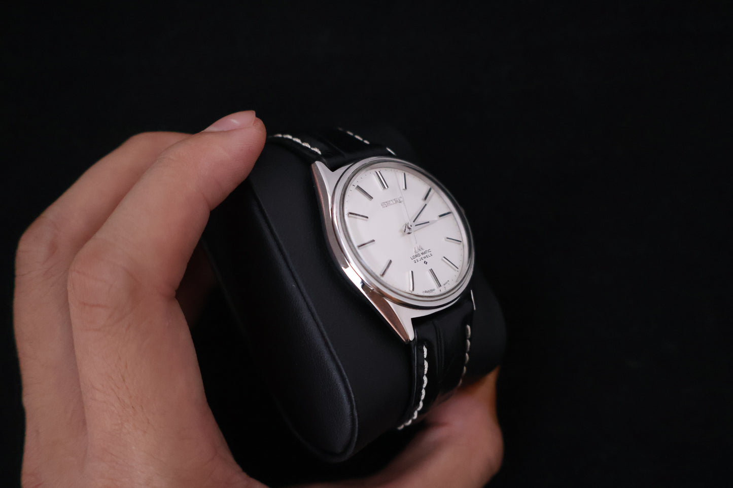 (SERVICED) Rare Vintage 1972 Seiko Lord Matic LM 23 Jewels 5601-9000